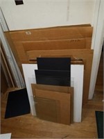Lot of Various Size Glass for Framing