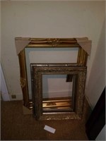 Lot of 4 Beautiful Gold Gilded Style Frames