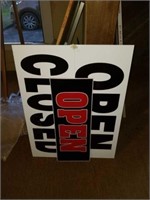 Lot of 3 Open/Closed Signs