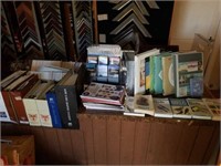 Large Lot of Display Materials-Books, Stands, Etc