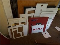 Cardboard matting for framing