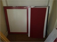 Picture frame, assorted cardboard framing pieces