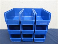 (9) Storage Containers 11" x 5"