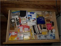 Drawer full of framing supplies
