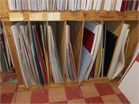 Lot of framing boards assorted colors and sizes