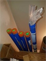 5 Frame Space Tubes of Framing Supplies