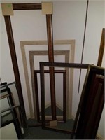 Lot of 5 Wooden Decorative Frames
