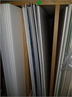 Lot of approx 22 picture frame backing