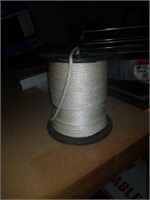 Spool of thick rope