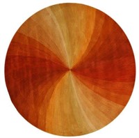 Lenz 6' Round Wool Area Rug