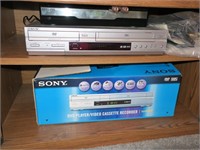 Lot: 27" Sanyo TV, Sony DVD player/ Video Recorder