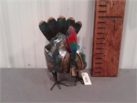 Yard art turkey