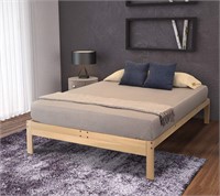 NICE! King Solid Wood Platform Bed