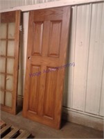 Door approx 79 inches tall x 32 inches wide