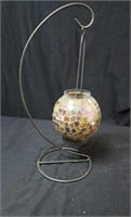 Colorful hanging tea light candle holder approx