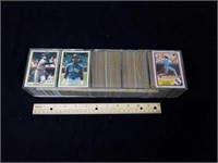 A large block of baseball cards come to preview