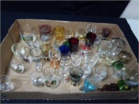 A grand collection of shot glasses