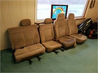 Grouping of seats for a Chevy s10 or blazer 1988