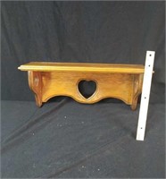 Cute little country wooden shelf approx 16 inches