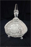 Beautiful crystal candy dish holder