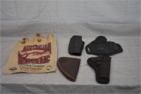 A6- GUN HOLSTERS AND WATER POUCH