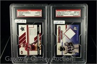 (2) Game Jersey Cards: