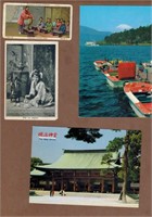 JAPAN: Collection of  Antique Cards, Postcards