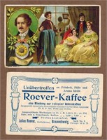LOUIS DAGUERRE Rare Victorian COFFEE Card (1900)