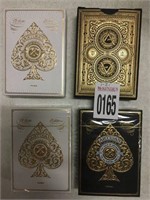 ASSORTED PLAYING CARDS (CASE IN DAMAGED)