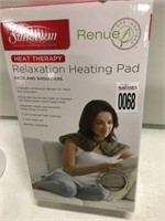 SUNBEAM NECK & SHOULDER HEATING PAD