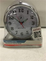 ACURITE KEYWOUND ALARM CLOCK