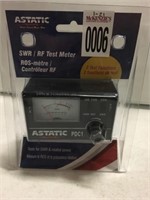 ASTATIC SWR/RF TEST METER