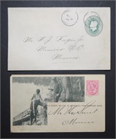 Canada 1911 Letter and Postcard