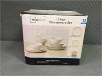 12 Piece Dinnerware Set - Ivory