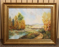 Framed Art - Meadow by I.L. Ramsey