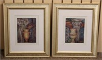 2pc Lot - Framed Art by J.Combs