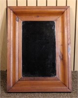 Mirror with Thick Wooden Frame