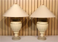 2 Pc Lot - Mediterranean Style Lamps