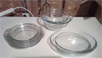 G- Assorted Pyrex & Glass Cookware