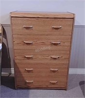 BB- Five Drawer Wooden Dresser