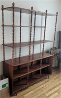 LR - Ornate Wooden Shelf