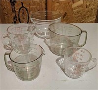 G- Lot of 5 Measuring Cups