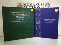 FRANKLIN HALF DOLLAR ALBUM (44) & EMPTY ALBUM