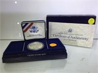 1987 SILVER PROOF U.S. CONSTITUTION COIN