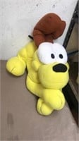 Odie the dog stuffed animal 18”