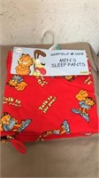 New extra-large Garfield men sleep pants