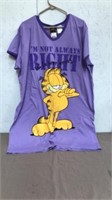 New Garfield one size fits most oversized T-shirt