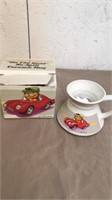 Garfield on the road no spell ceramic cup