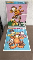 Two new Garfield frame tray puzzle’s
