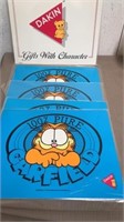 Garfield laminated posters